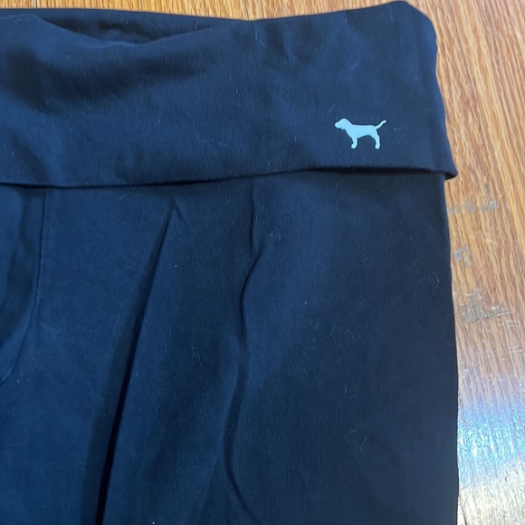 Pink yoga leggings all black - Picture 3 of 4